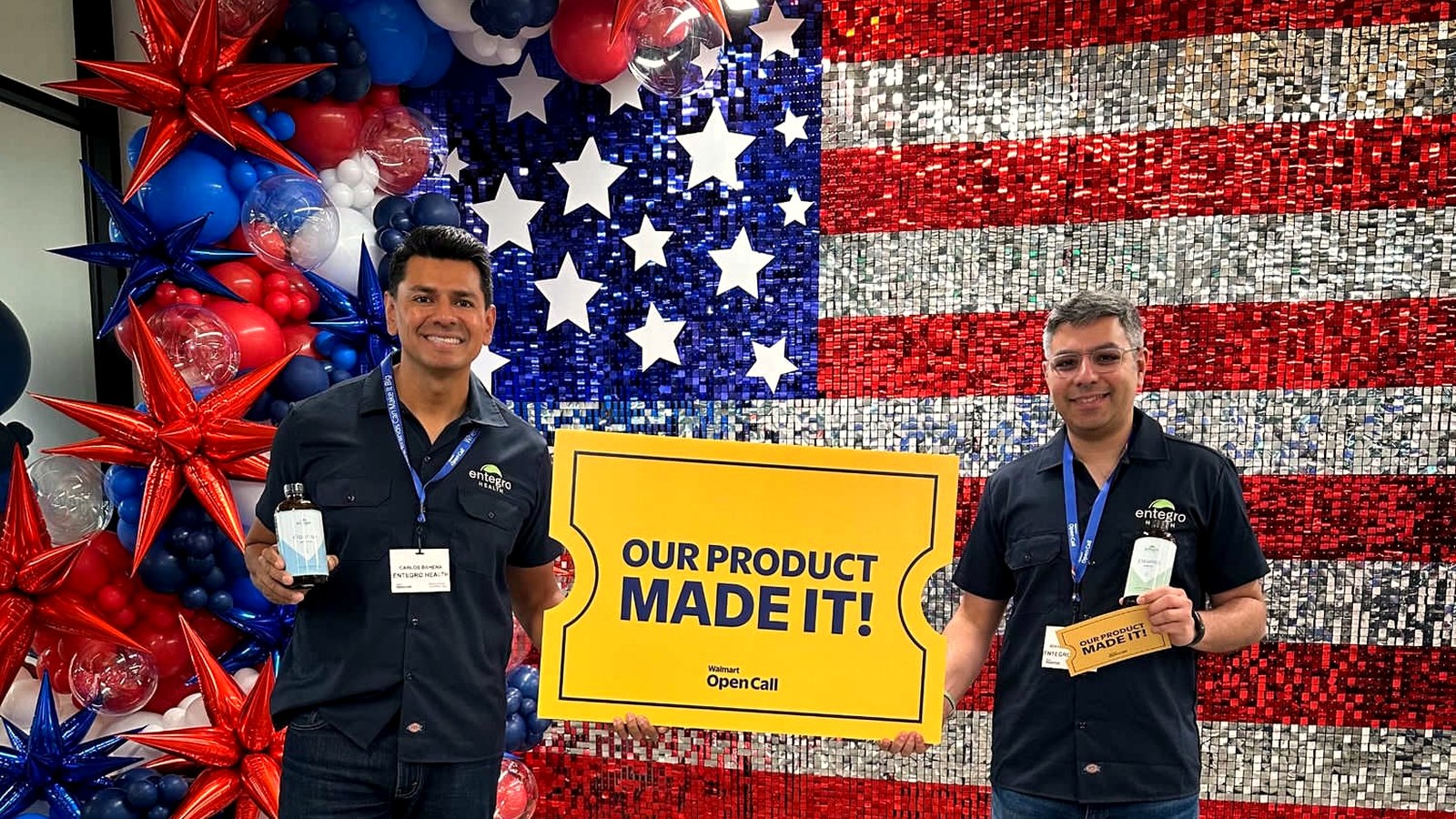 Walmart Open Call winners with the Made It ticket